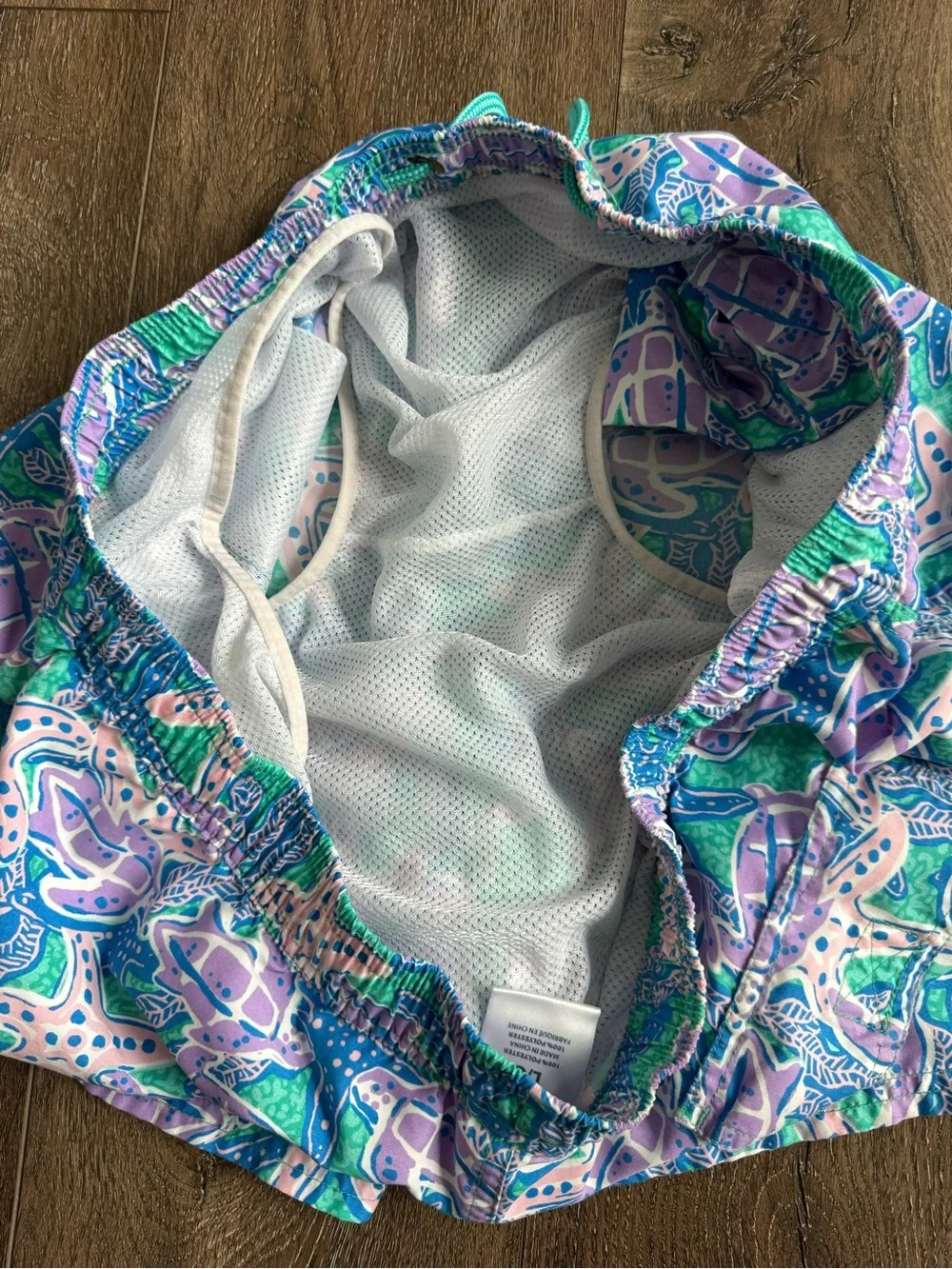 Vineyard Vines Men’s Swim Trunks — Teal, Purple, Pink